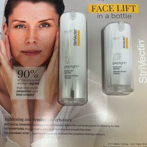 Strivectin 1 oz and 0.5 oz Tighten & Lift Peptight Face Lift Serums New & Sealed
